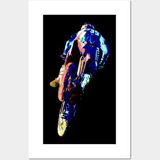 freestyle motocross enduro racing fmx Posters and Art